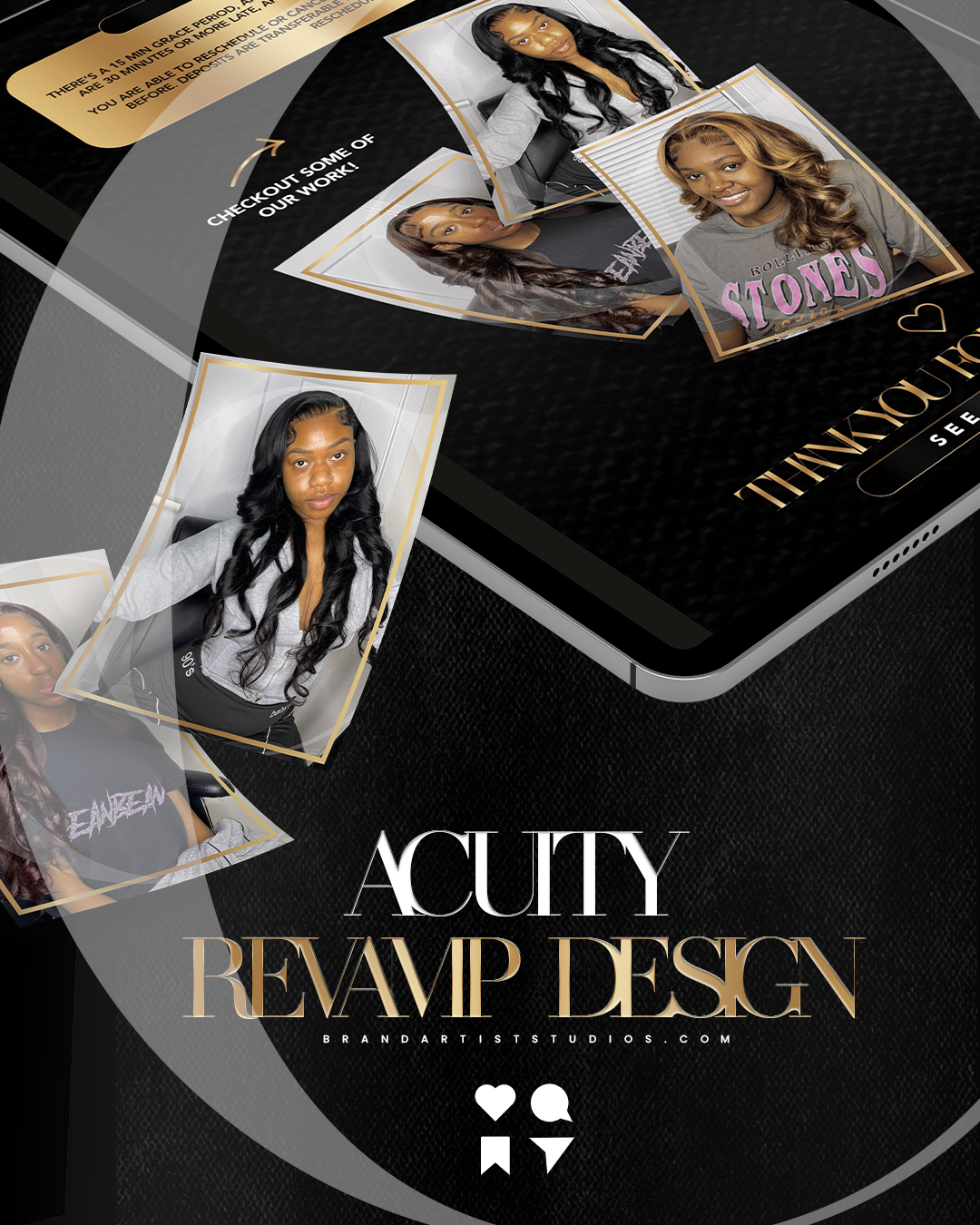 Acuity Revamp Booking Site