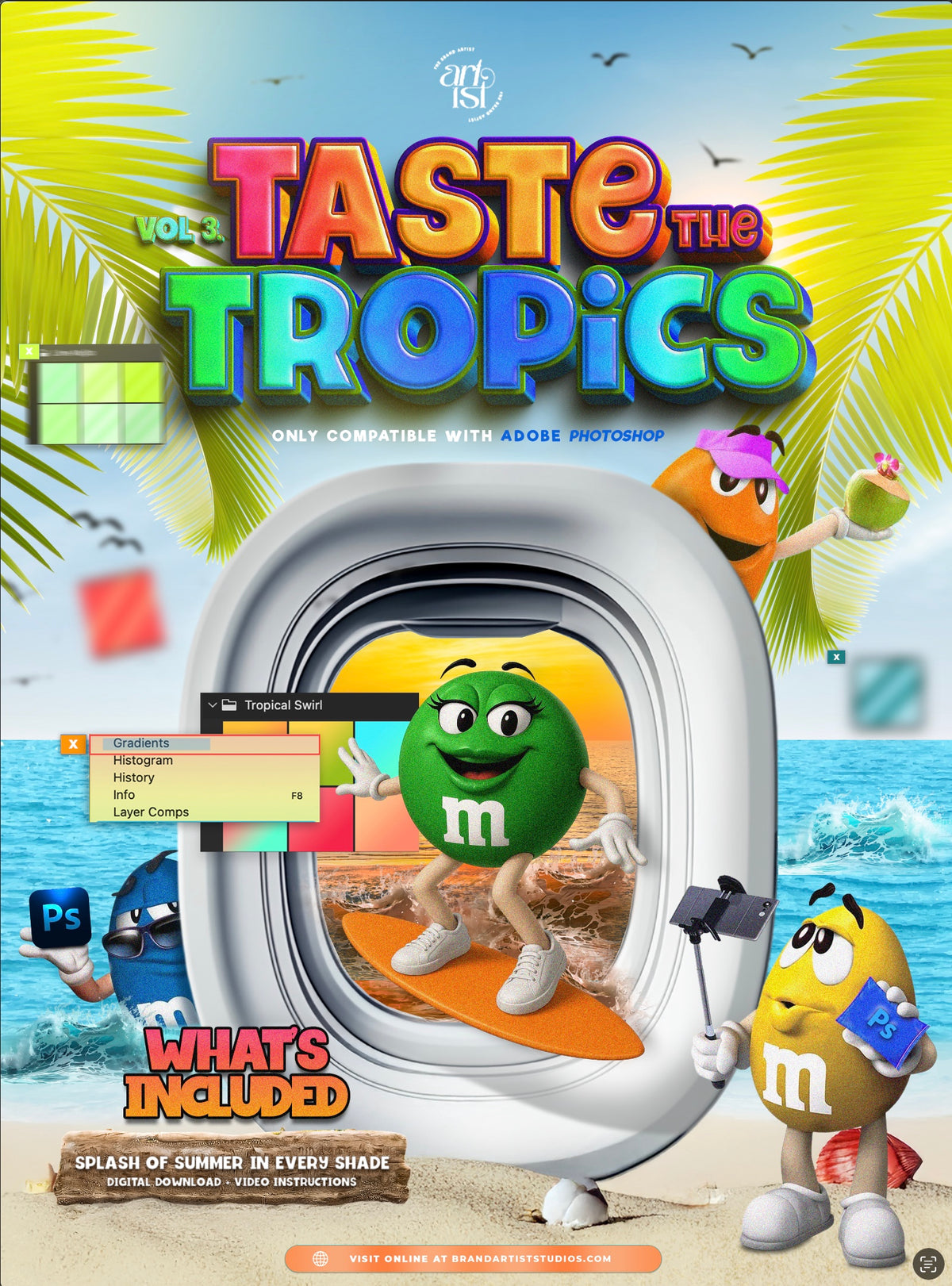 Taste The Tropics Gradients